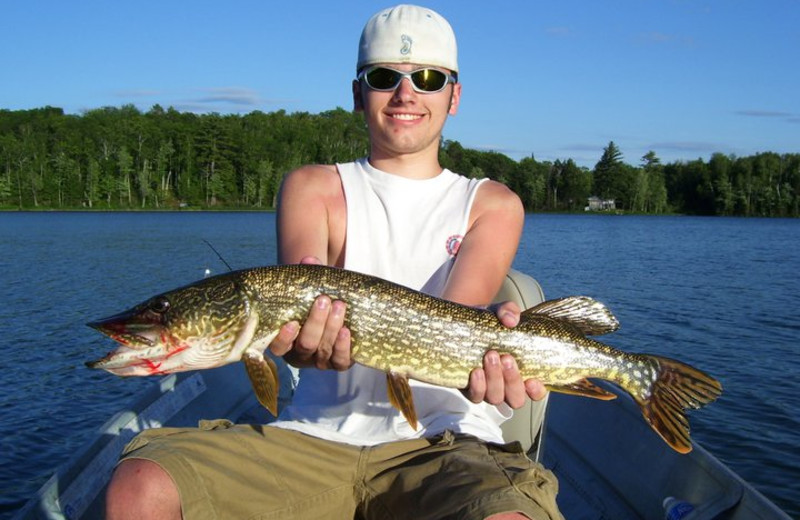 Fishing at Flying Eagle Resort.