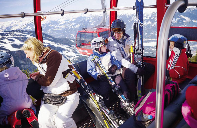 Skiing at Four Seasons Resort Whistler.