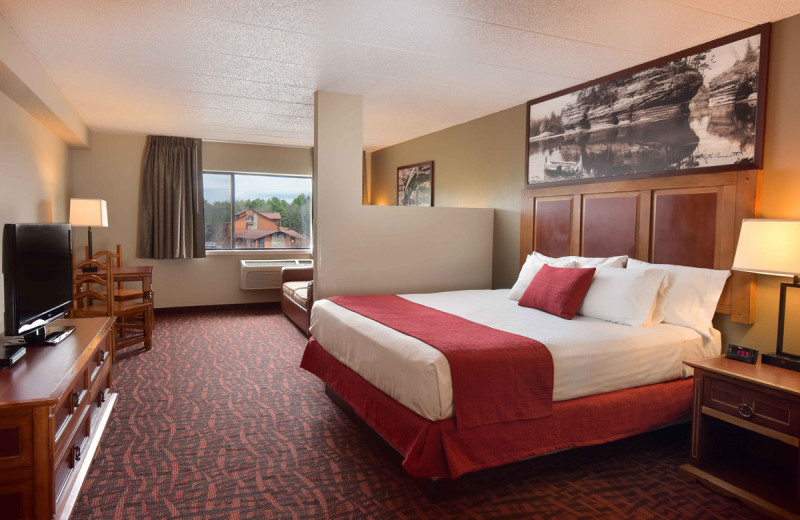Guest room at Chula Vista Resort.