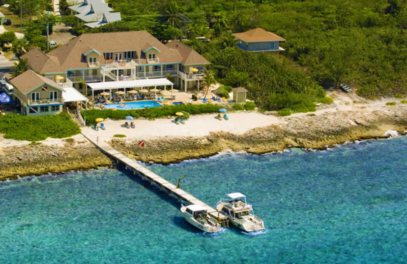 Aerial view of Cobalt Coast Resort.