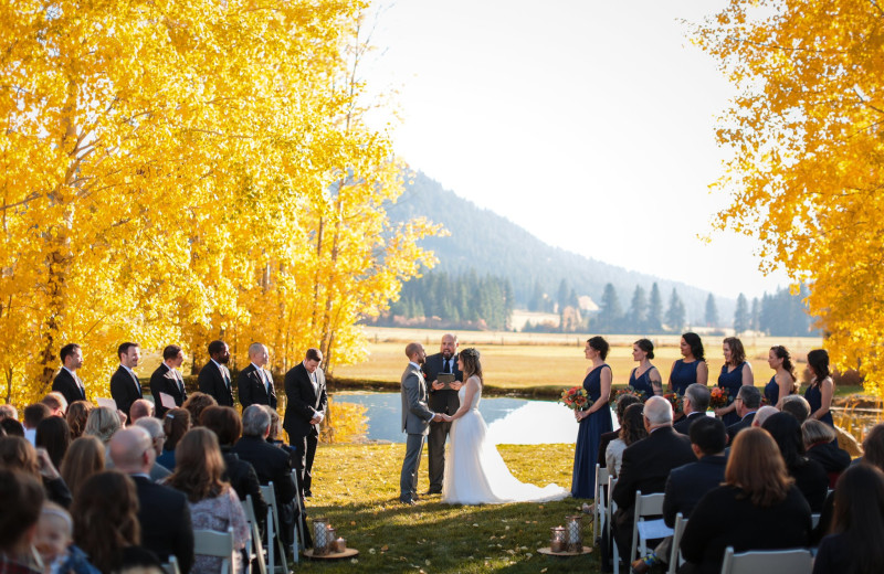 Weddings at Mountain Springs Lodge.