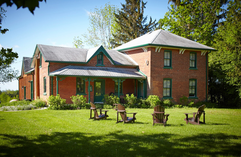 Exterior view of Ste. Anne's Spa.
