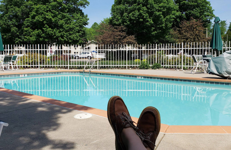 Outdoor pool at High Point Inn.