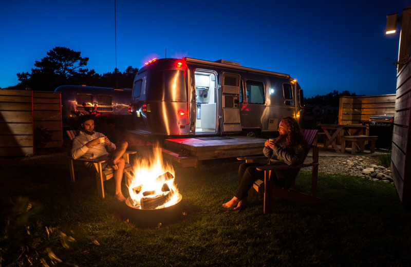 RV camp at Shorepine Vacation Rentals.