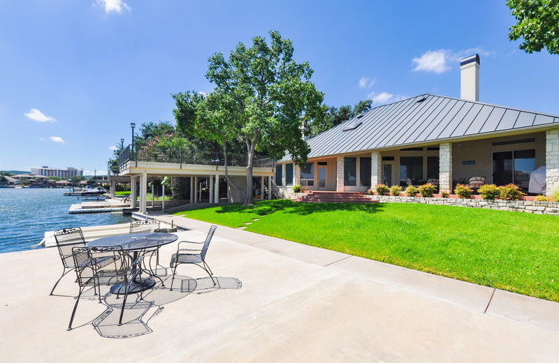 Rental patio at All Seasons Accommodations, Inc.