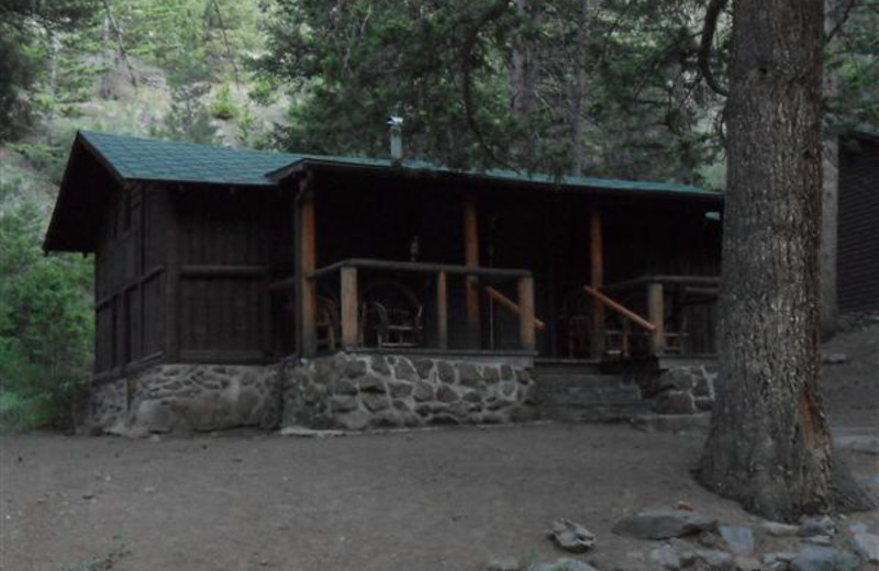 Cabin Exterior at Bill Cody Ranch