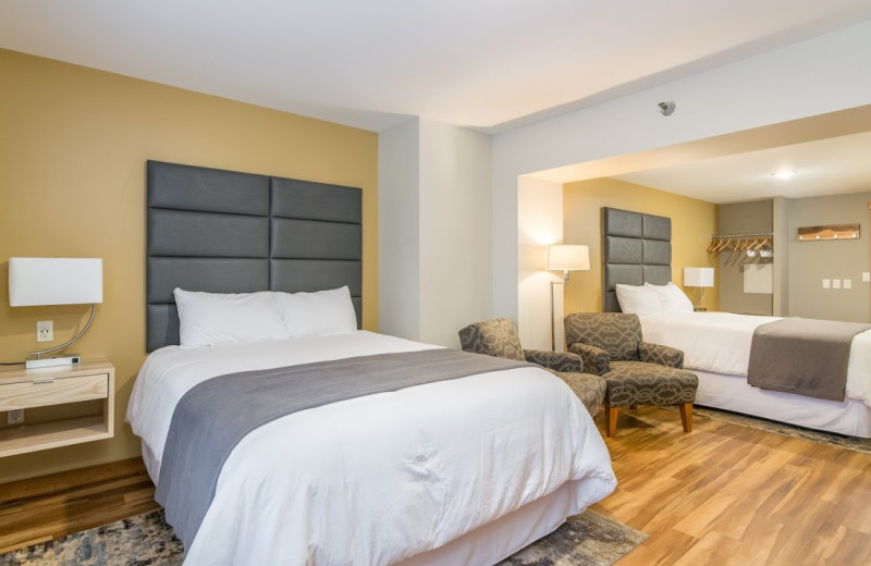 Guest room at Grey Fox Inn.