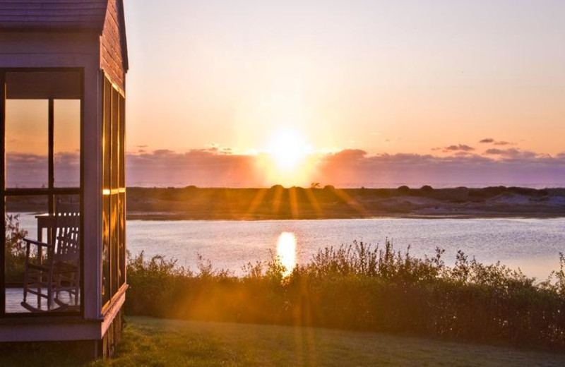 Sunset at The Dunes on the Waterfront.