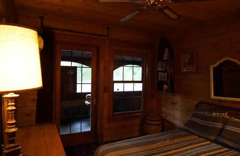 Guest room at Adeline's House of Cool.