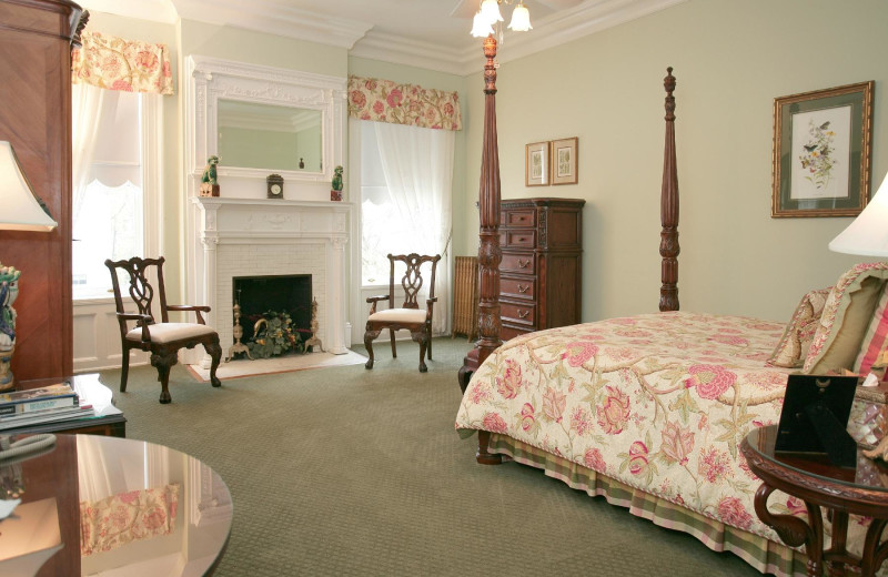 Guest room at Graystone Inn.