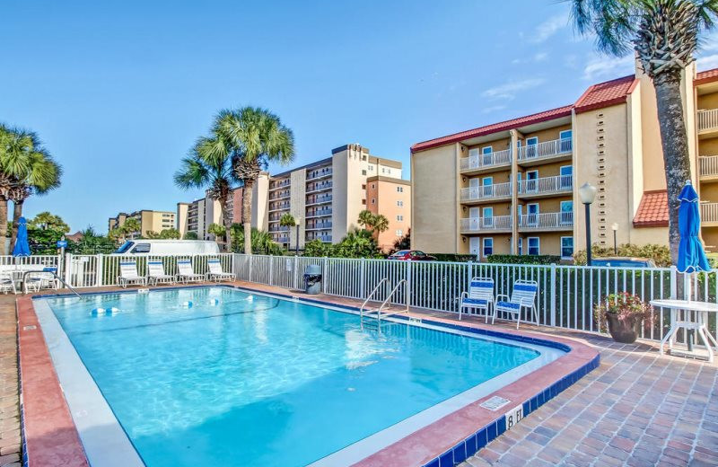 Rental pool at Amelia Rentals and Management Services.