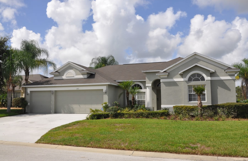 Rental exterior at Sunkiss Villas.