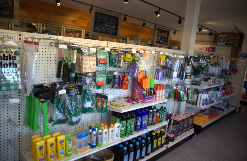 Daily necessities and goodies are easy to find in our 2,500 square foot, Vermont-style General Store.