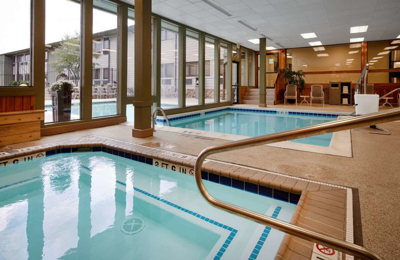 Indoor pool at Best Western - Benton Harbor.