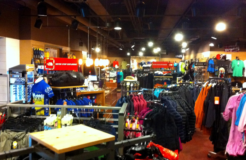 Gift shop at Alyeska Resort.