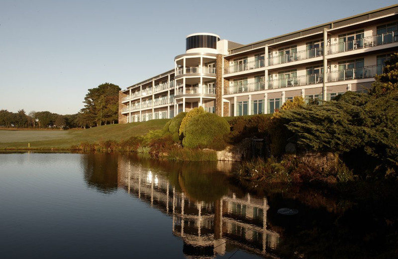 Exterior view of St Mellion Hotel, Golf & Country Club.