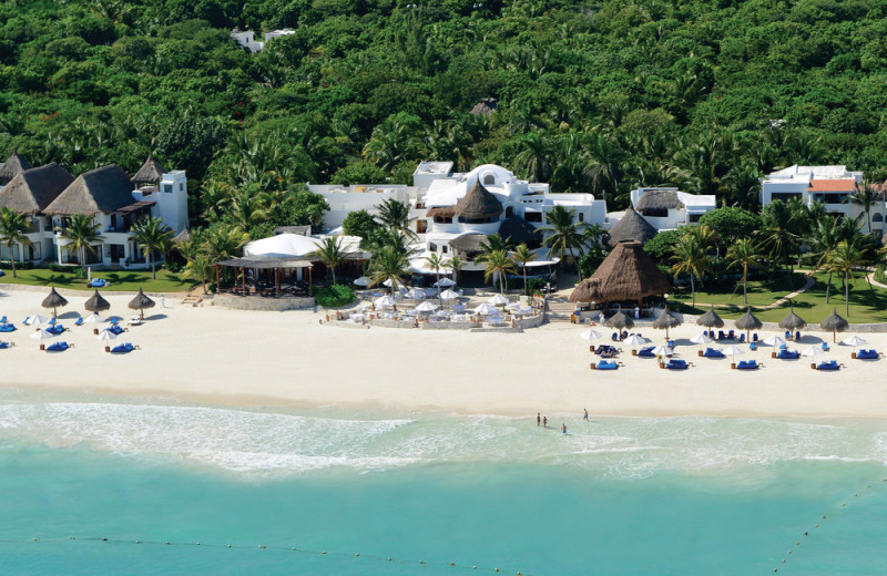 Aerial view of Maroma Resort & Spa.