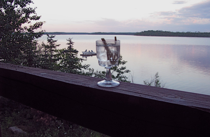 Lake view at Maynard Lake Lodge and Outpost.