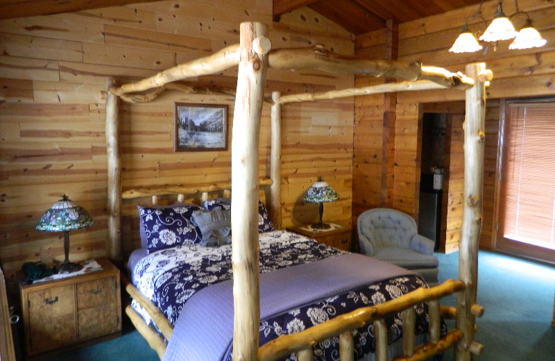 Guest room at Eldora Lodge.