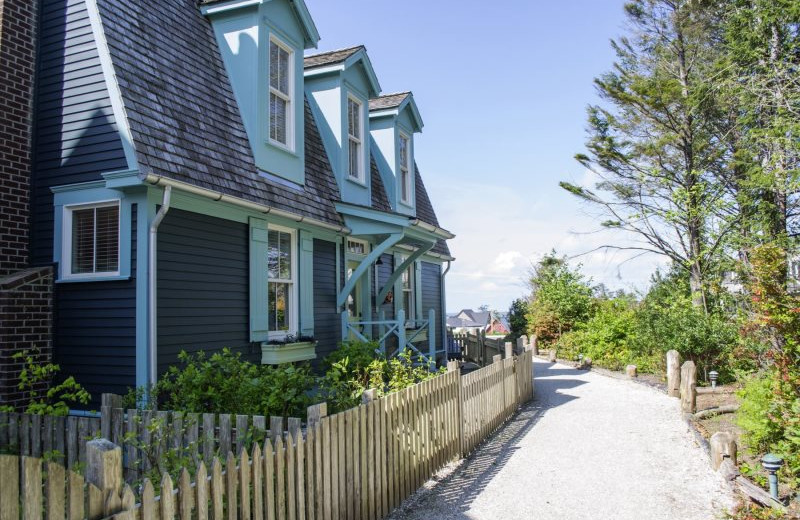 Rental exterior at Seabrook Cottage Rentals.