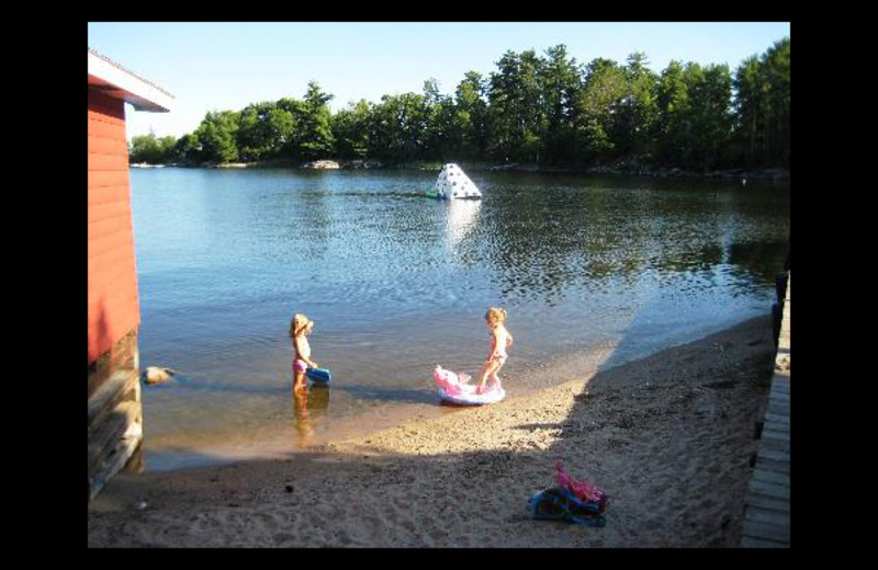 Lake view at Birch Grove Resort.