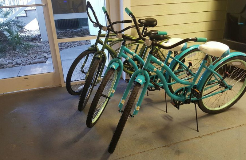 Bike rentals at Islander Hotel & Resort.