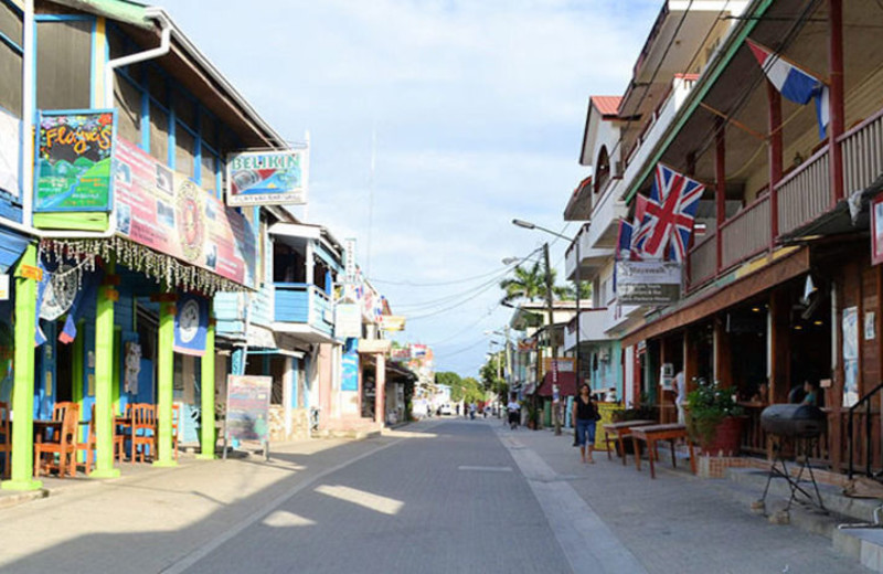 Exterior view of Venus Hotel.