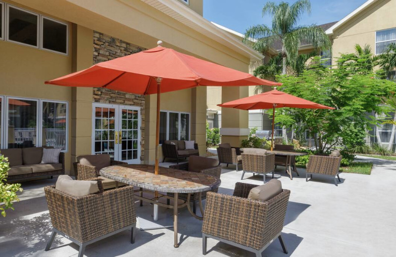 Patio at Homewood Suites by Hilton Ft. Myers.