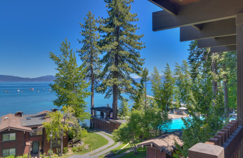 Lake view at Tahoe Tavern Properties.