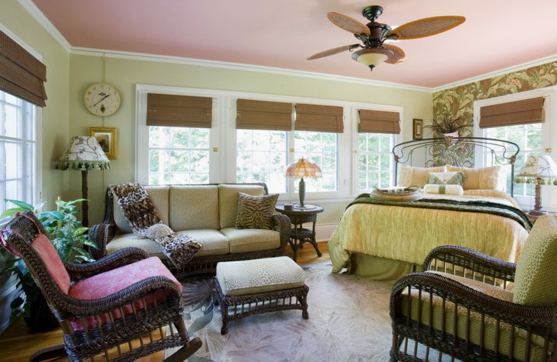 Guest room at Juniper Hill B&B.