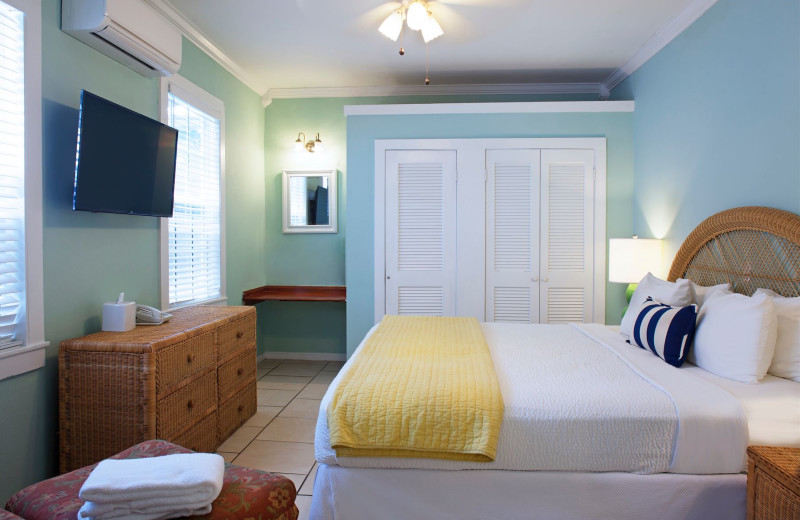 Guest room at Westwinds Inn.