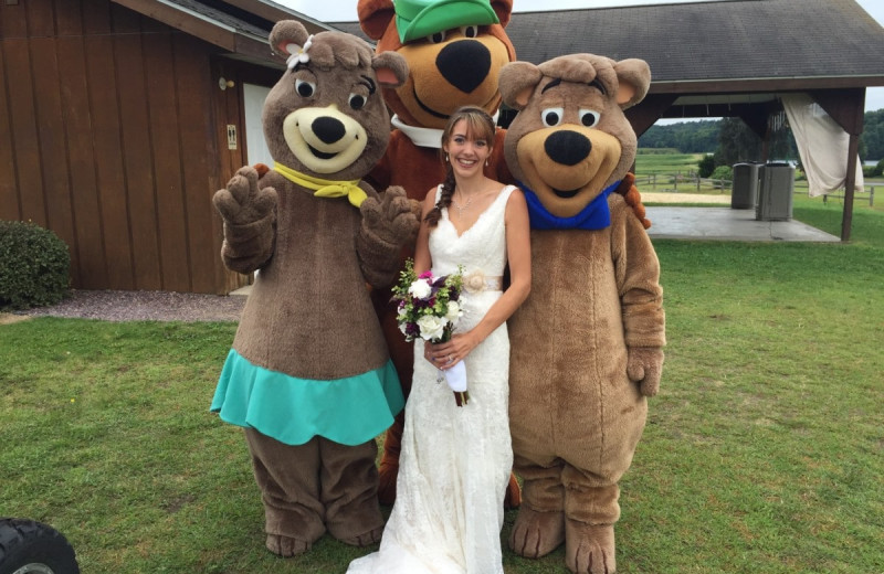 Weddings at Yogi Bear's Jellystone Park Warrens.