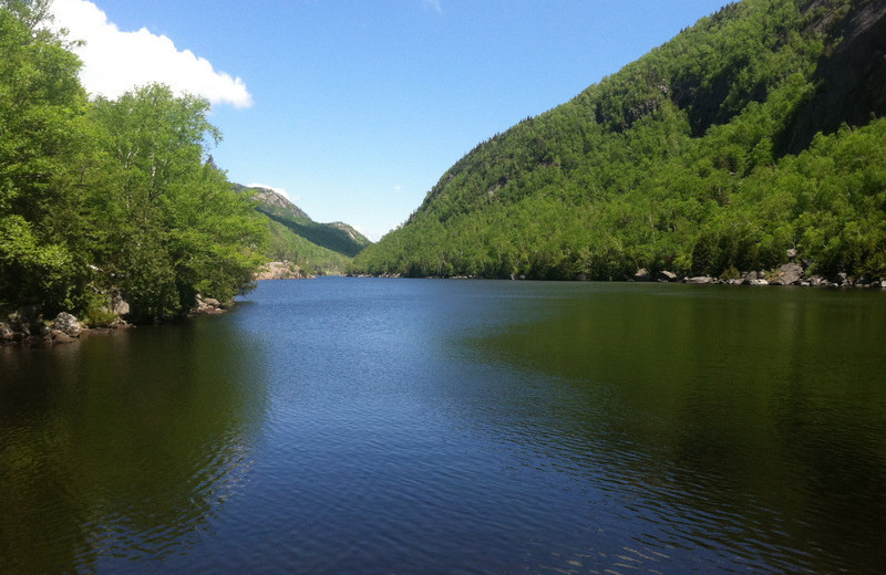 Lake view at ADK Trail Inn.