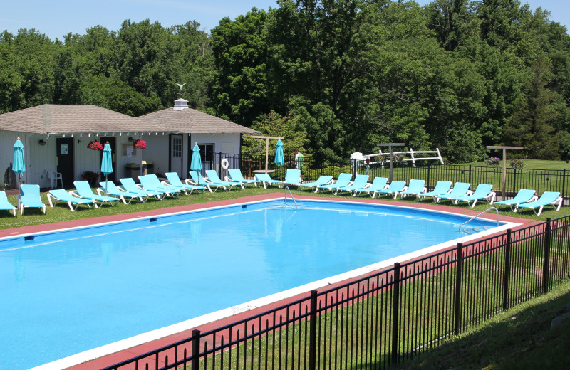 Outdoor pool at Water Gap Country Club.