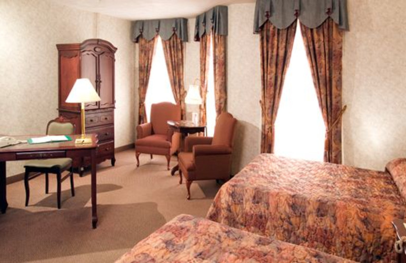 Guest room at Chateau Moncton.
