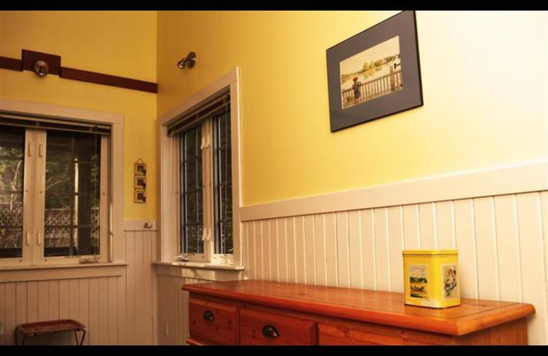 Entrance hall at Sutton Cottage.