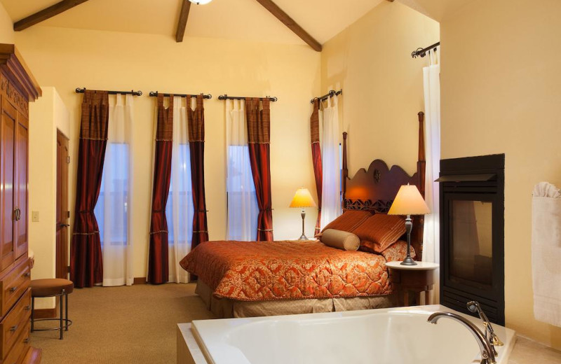 Guest room at Cibola Vista Resort & Spa.