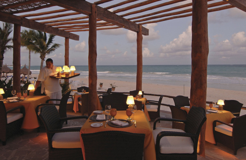 Dining at Maroma Resort & Spa.