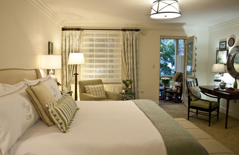 Guest room at Boar's Head Resort.