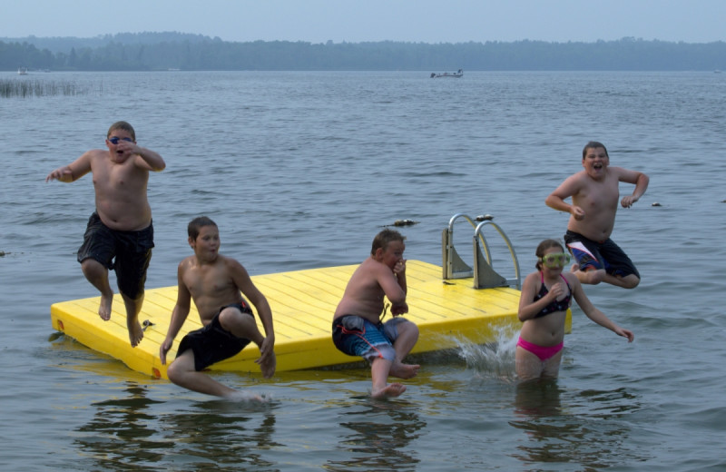 Lake view at Elk Horn Resort 