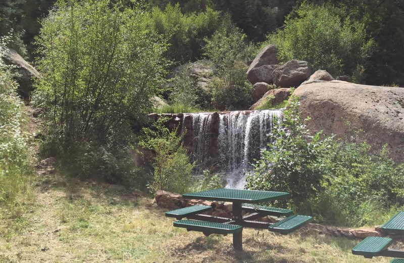 Picnic at Rocky Mountain Lodge & Cabins.