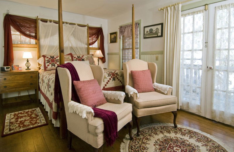 Guest room at Folkestone Inn B&B.