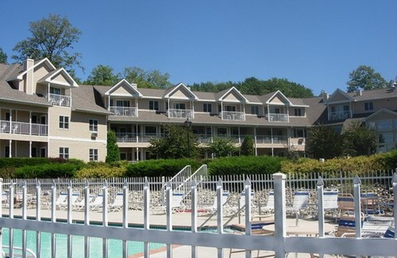 Exterior view of Westwood Shores Waterfront Resort.