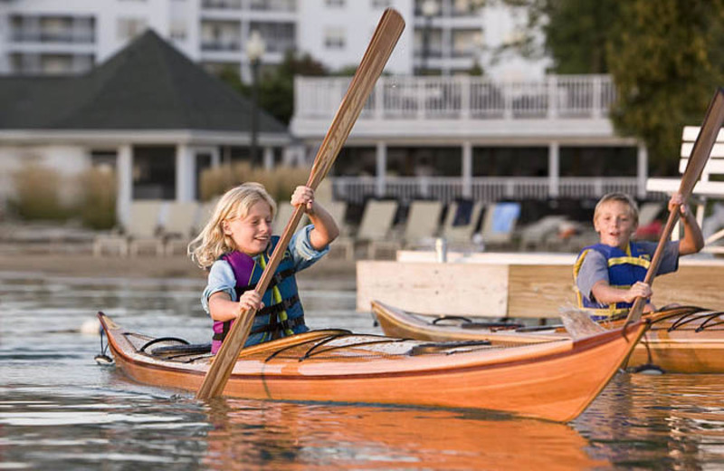 Boat rentals at The Osthoff Resort.