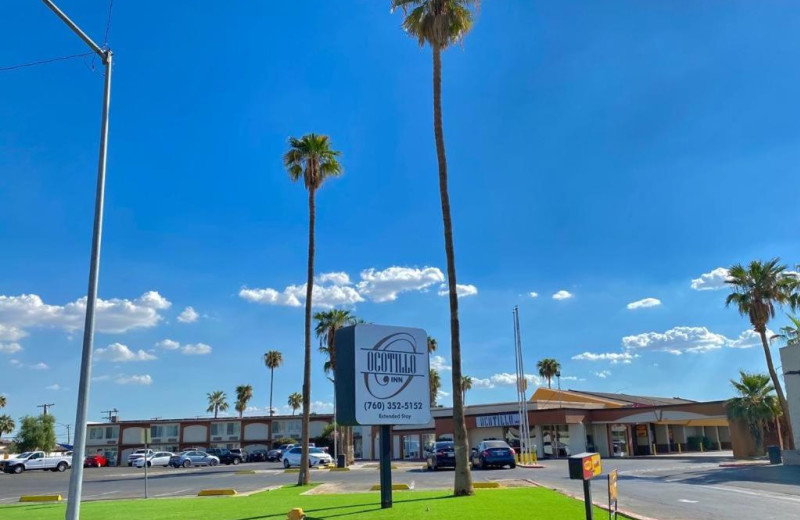 Exterior view of Ocotillo Inn.