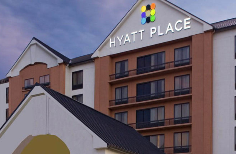 Exterior view of Hyatt Place Austin.