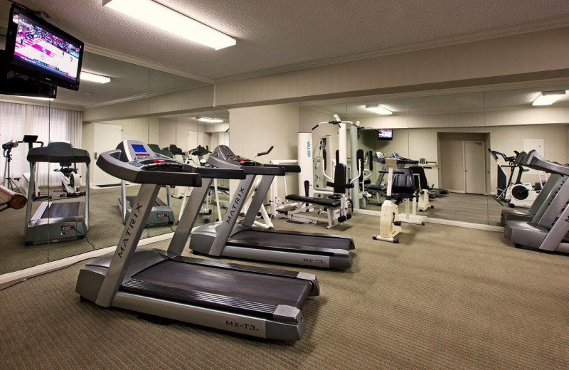 Fitness room at Best Western Plus Pepper Tree.