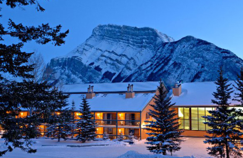 Exterior view of Douglas Fir Resort & Chalets.