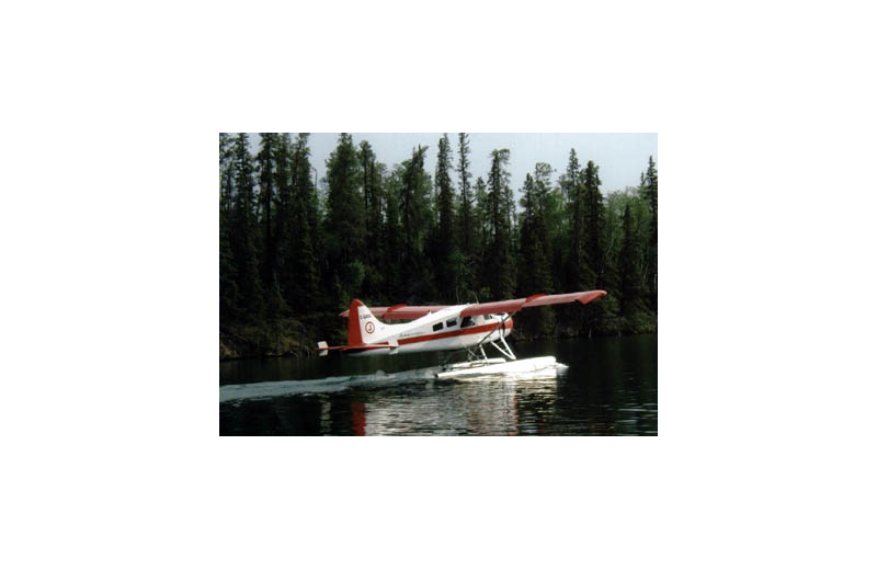 Plane at Pine Point Lodge & Outposts.