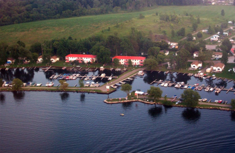 Aerial View of Golden Beach Resort